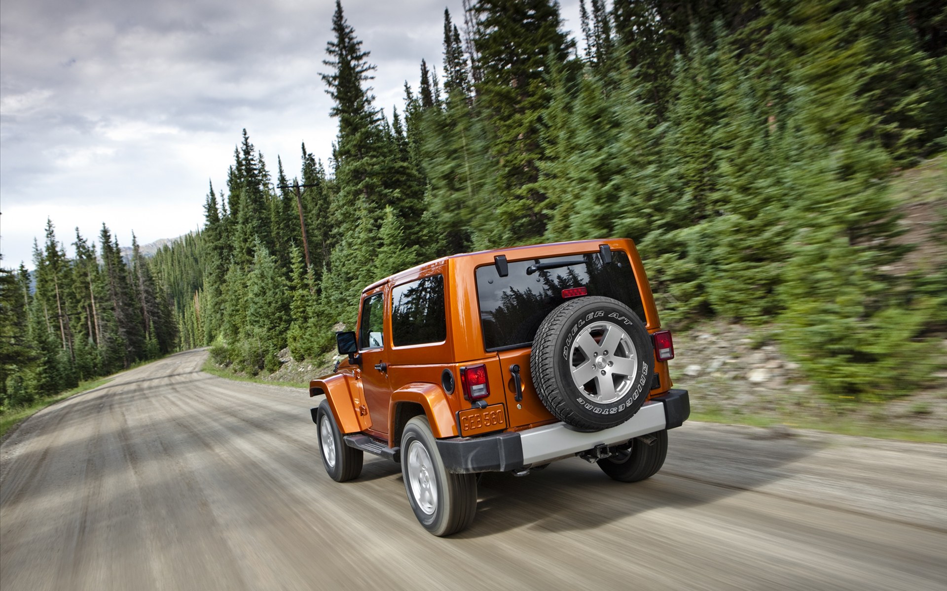 jeep wrangler(吉普牧马人)2011宽屏壁纸