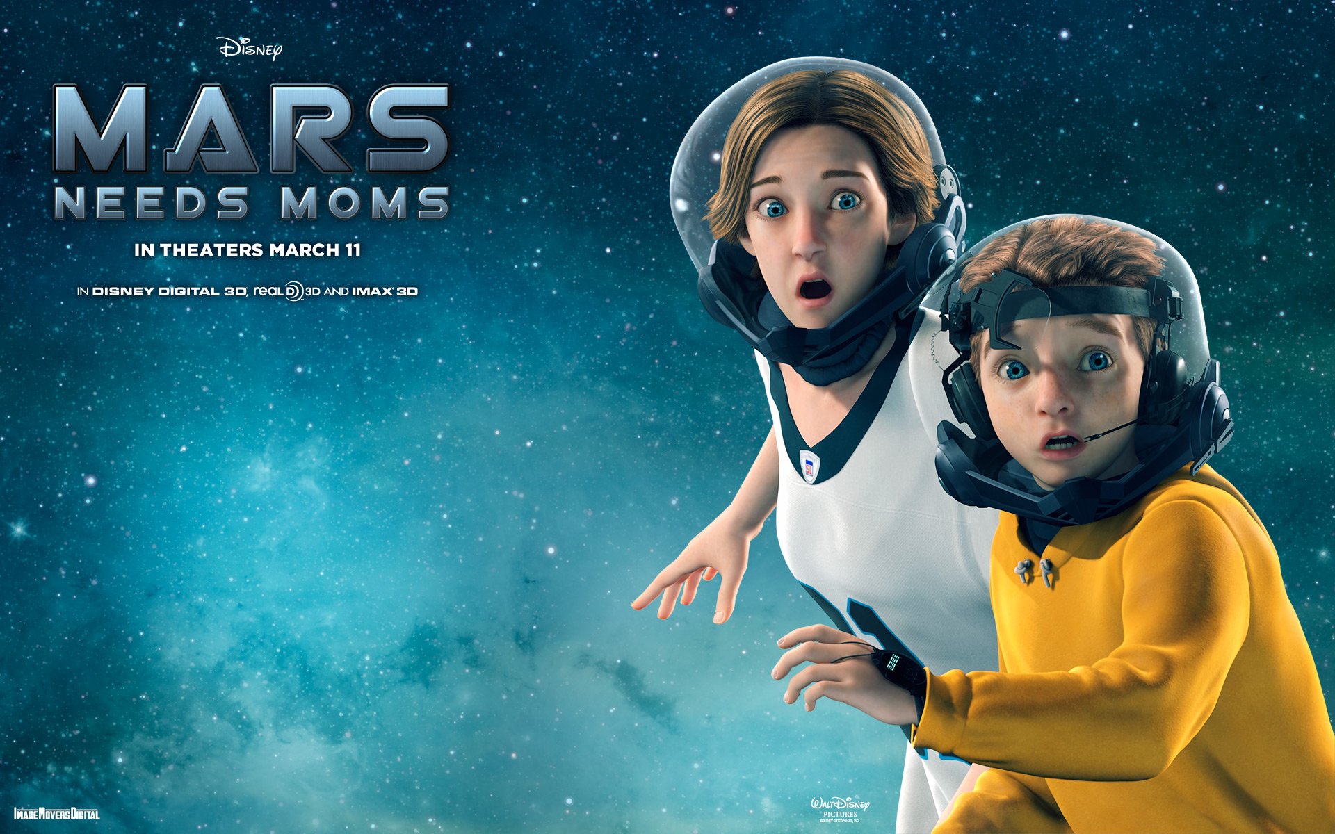 《火星救母记 mars needs moms! 》电影壁纸