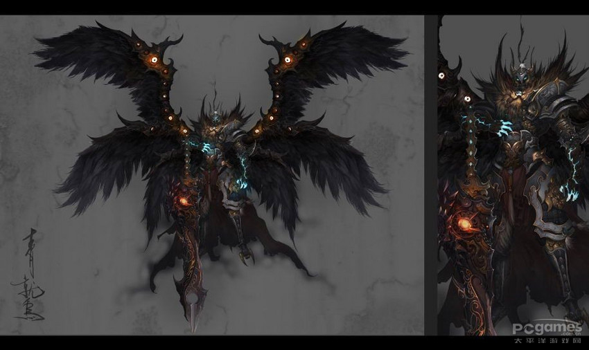 著名插画师Rainstorm精美游戏插画欣赏图片_动