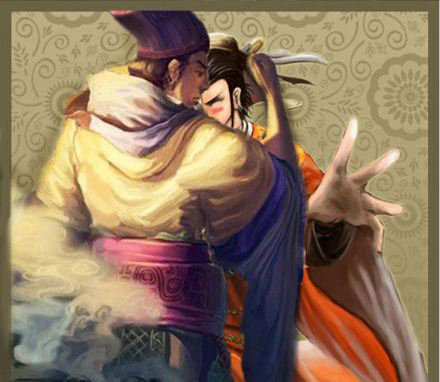 【大图】超邪恶三国杀 诸葛亮熊抱夏侯淳_囧图