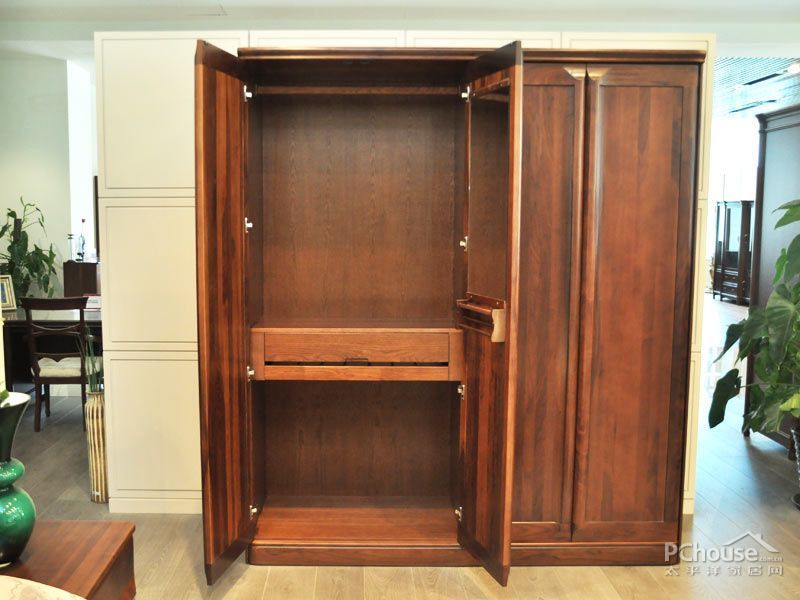 天坛胡桃木实木衣柜_家具美图_太平洋家居网