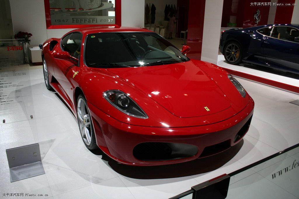 法拉利F430車展高清大圖