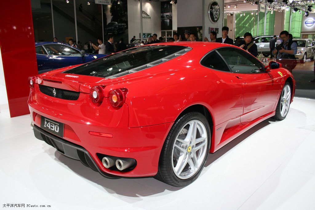 法拉利F430車展高清大圖