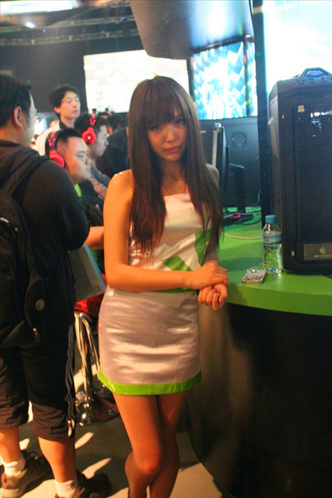 ngf2012线下总决赛现场showgirl全